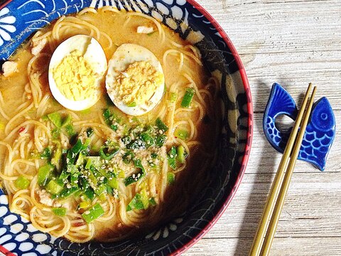 簡単☆手作り味噌ラーメン